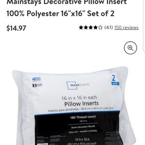14 Sublimation Pillow Covers, 6 pillow inserts